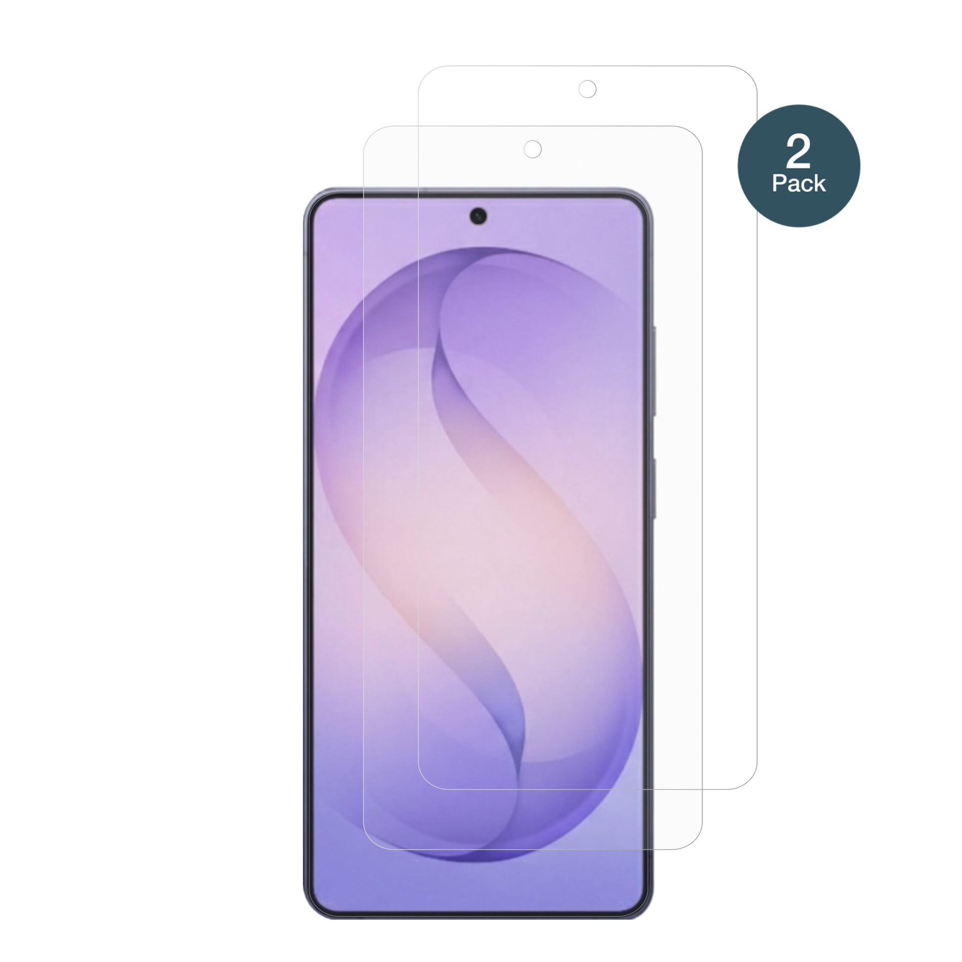 SamsungGalaxy S26 Ultra mit aufgebrachter dipos Panzerfolie, die lästige Fingerabdrücke minimiert