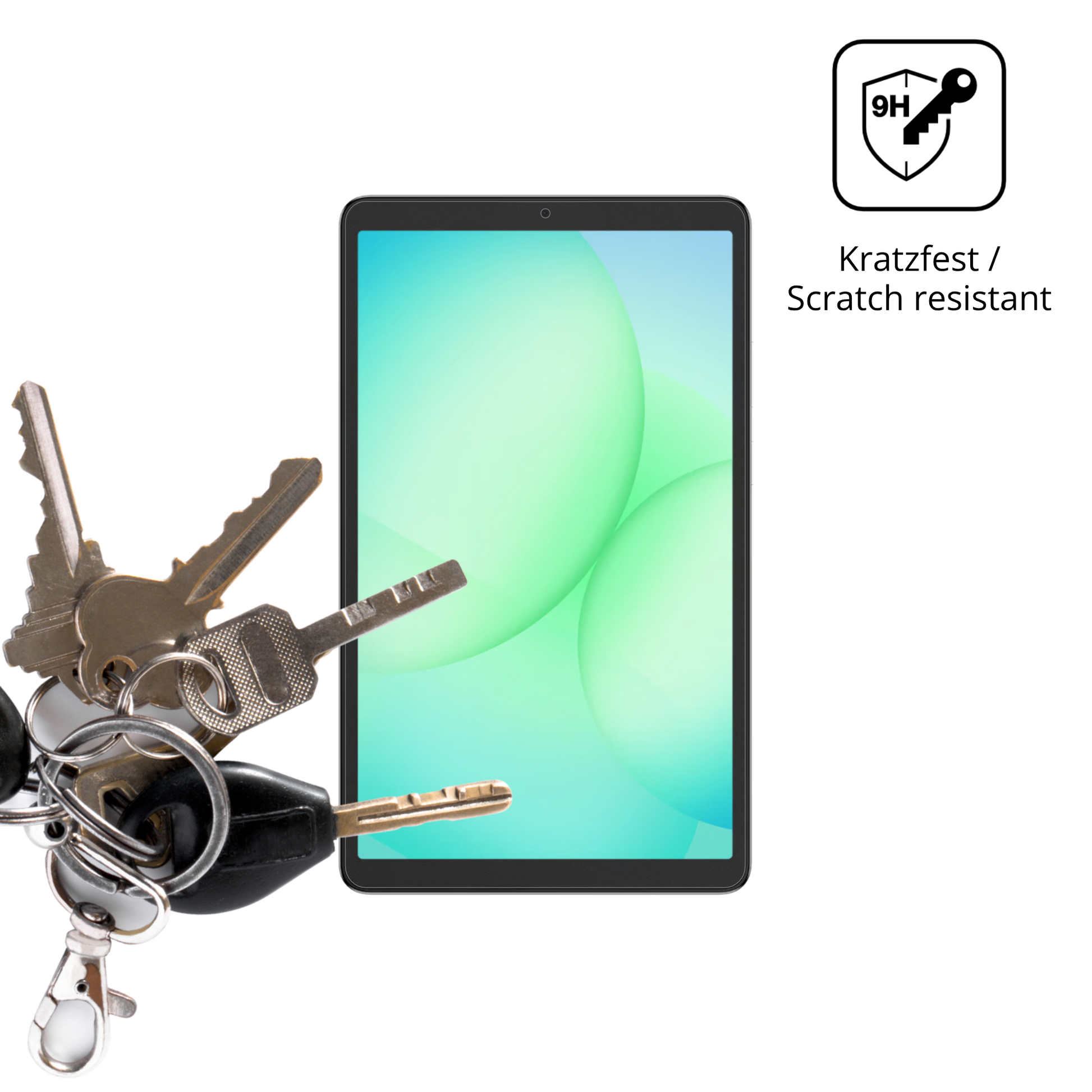 dipos Displayschutz für samsunggalaxy tab a11 8.7 zoll, mattierte Oberfläche, robuste Festigkeit und perfekte Passform