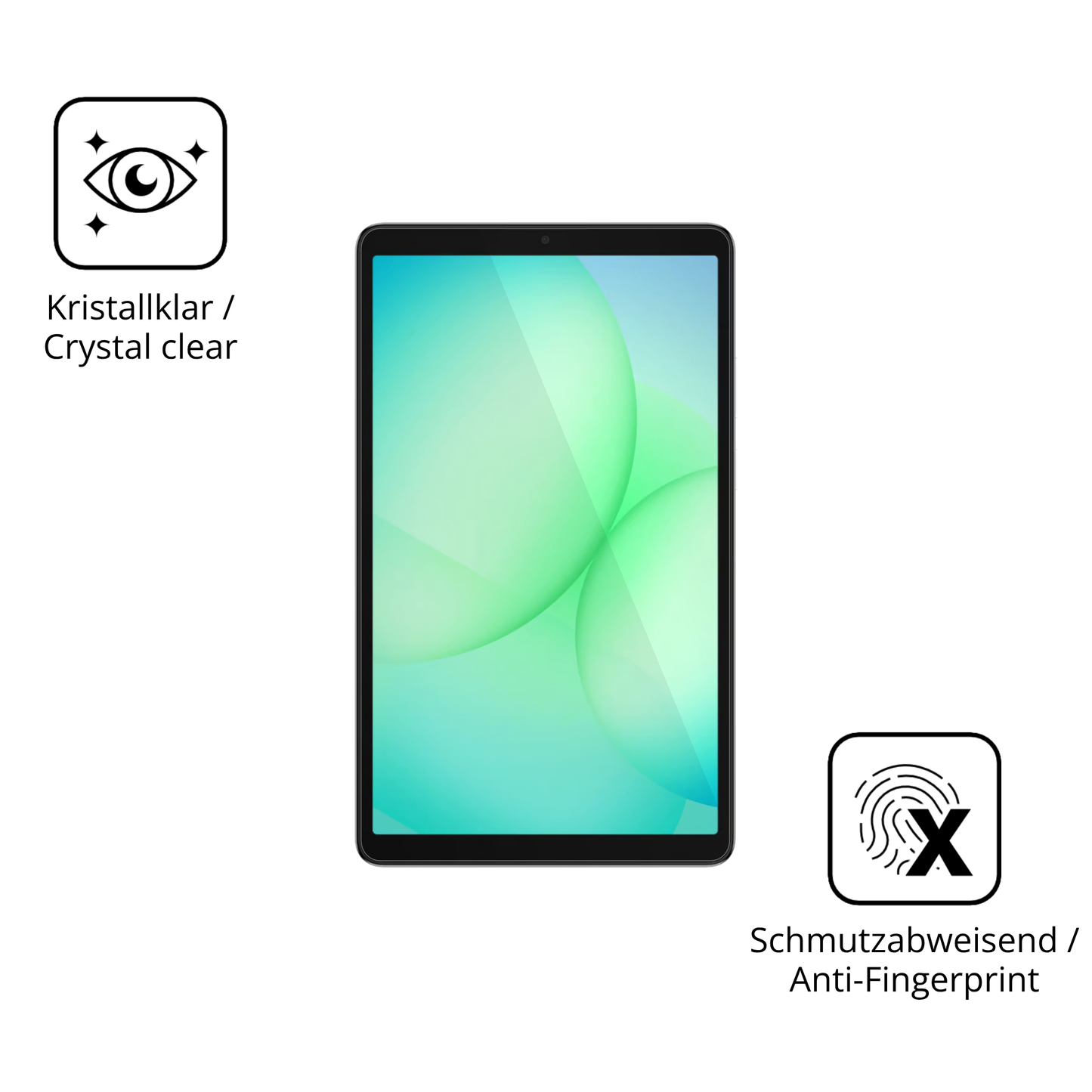 Flexible TPU-Folie passend zugeschnitten für samsunggalaxy tab a11 8.7 zoll, vollständige Abdeckung