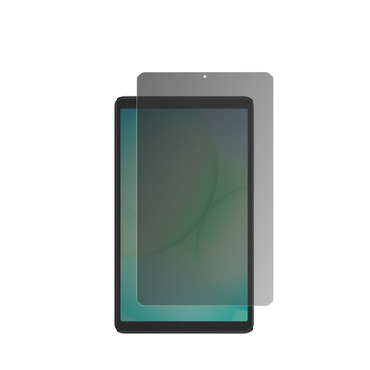 samsunggalaxy tab a11 plus mit aufgebrachtem dipos Displayschutz, der seitliche Einblicke blockiert