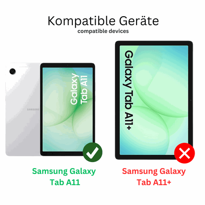 2x Screen Protector for Samsung Galaxy Tab A11 Protection Crystal Clear dipos