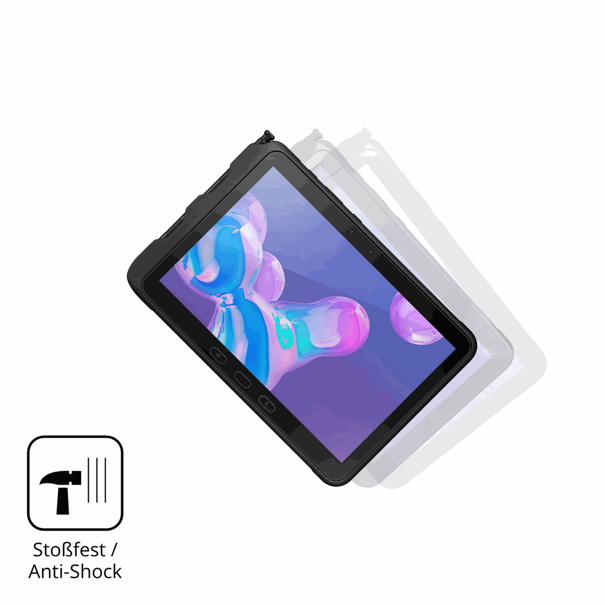 2x Screen Protector for Samsung Galaxy Tab Active5 Pro 5G Flexible Glass 9H 