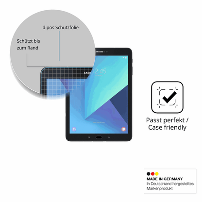 Schutzglasfolie mit optimaler Passform, zur Verwendung mit Hüllen geeignet