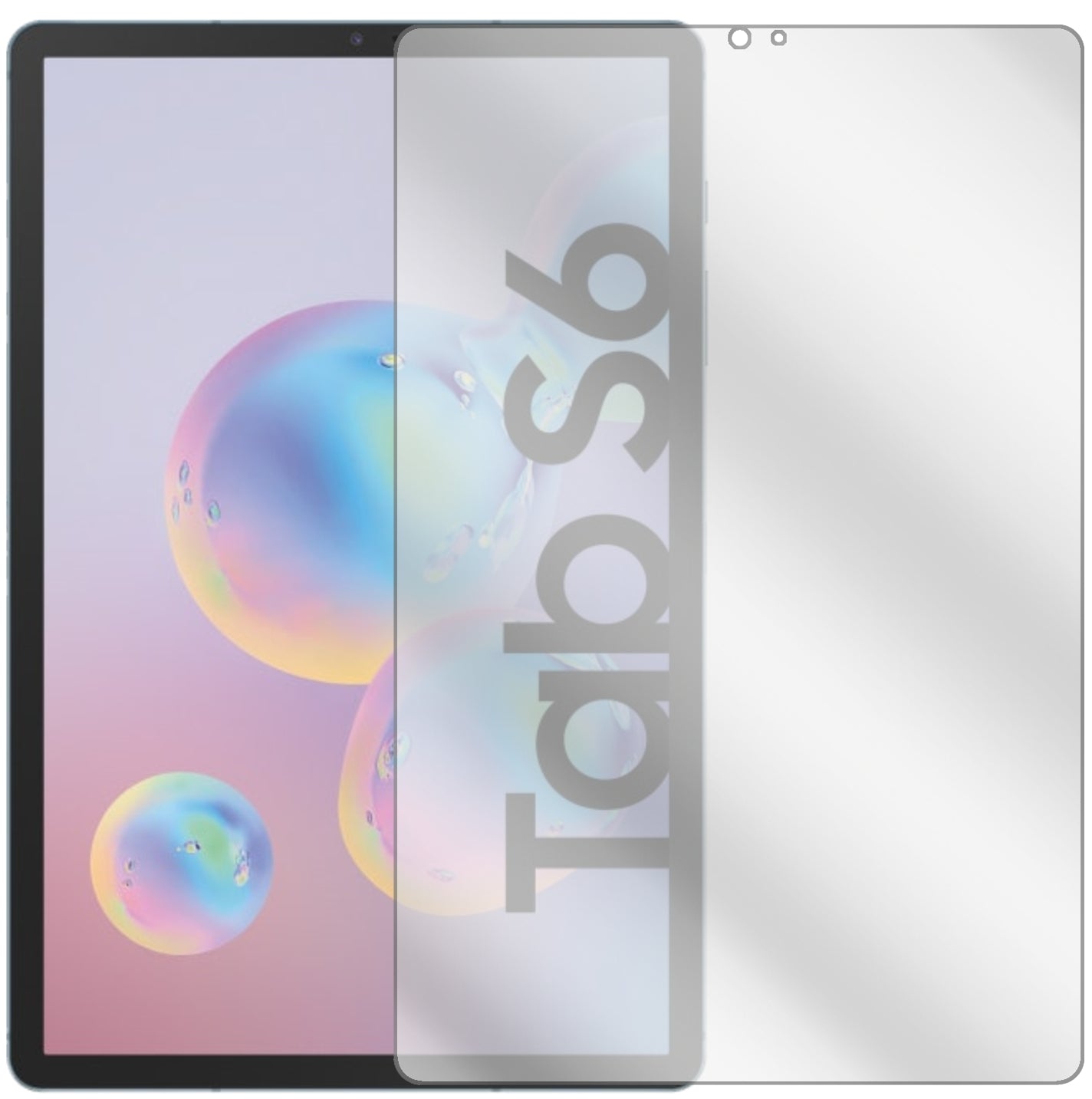 2x Schutzfolie klar für Samsung Galaxy Tab S6 Display-Schutzfolie