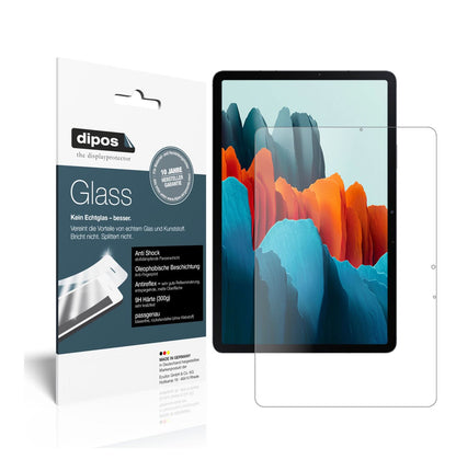 2x Screen Protector for Samsung Galaxy Tab S7 Flexible Glass 9H dipos