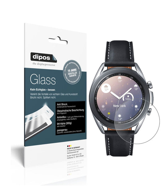 Screen Protector for Samsung Galaxy Watch 3 (45mm) matte Flexible Glass 9H dipos