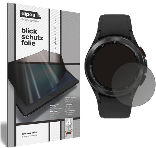 Blickschutzfolie für Samsung Galaxy Watch 4 Classic (42 mm) matt Schutzfolie Privacy