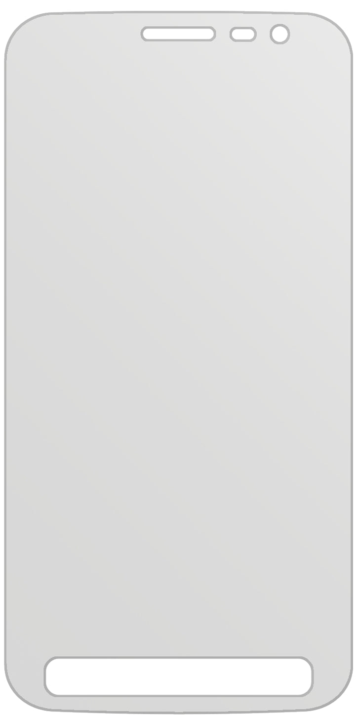 dipos Displayschutz für Samsung Galaxy Xcover 4S, mattierte Oberfläche, geringe Dicke und perfekte Passform