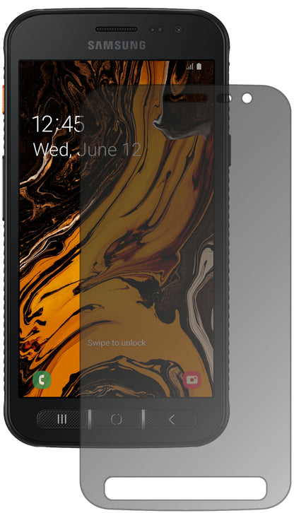 Blickschutzfolie für Samsung Galaxy Xcover 4S matt Schutzfolie Privacy
