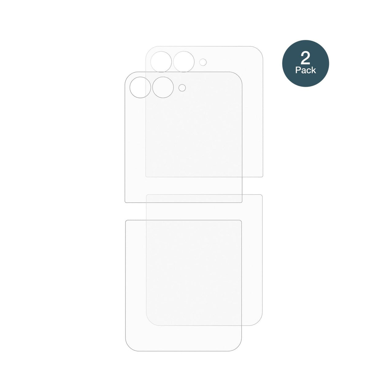 Screen Protector for Samsung Galaxy Z Flip7 FE rear matte Flexible