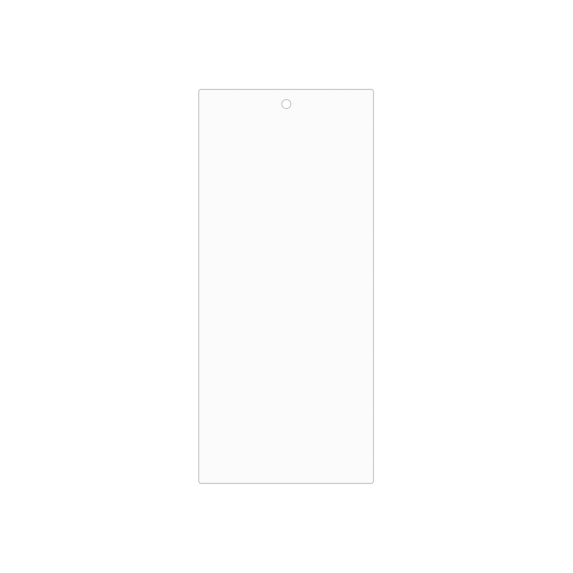 dipos Displayschutz für Samsung Galaxy Z TriFold Aussenseite, mattierte Oberfläche, geringe Dicke und perfekte Passform