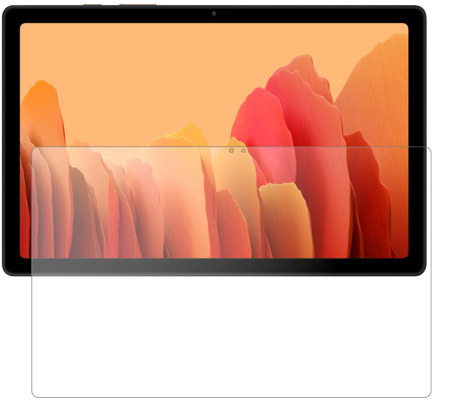 2x 9H Schutzfolie matt für Samsung Galaxy Tab A7 10.4 Zoll (2020) Panzerfolie