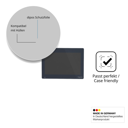 Schutzfolie mit optimaler Passform, zur Verwendung mit Hüllen geeignet