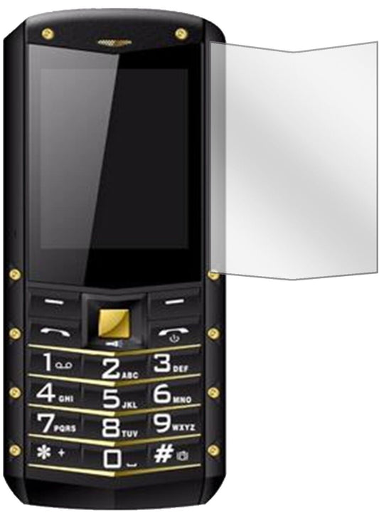 Klare Displayschutzfolie von dipos passend für AGM M2, präziser Zuschnitt und blasenfrei montiert