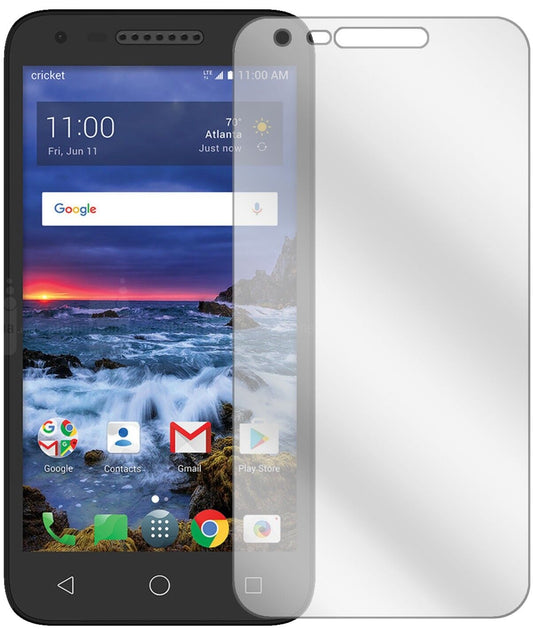 Klare Displayschutzfolie von dipos passend für Alcatel Verso, präziser Zuschnitt und blasenfrei montiert