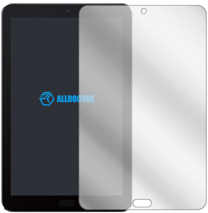 Klare Displayschutzfolie von dipos passend für ALLDOCUBE Freer X9, präziser Zuschnitt und blasenfrei montiert