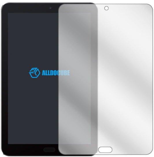 Klare Displayschutzfolie von dipos passend für ALLDOCUBE Freer X9, präziser Zuschnitt und blasenfrei montiert