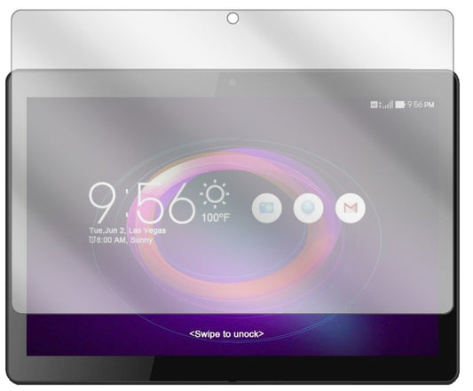 Klare Displayschutzfolie von dipos passend für Beneve Tablet PC 10.1 Zoll, präziser Zuschnitt und blasenfrei montiert