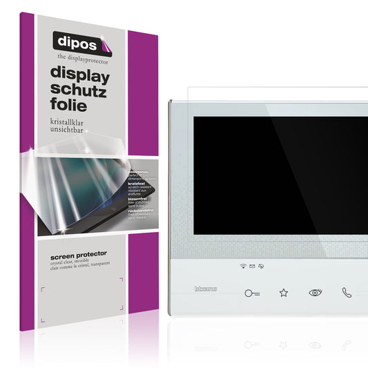 Klare Displayschutzfolie von dipos passend für Bticino CLASSE 300 X 13E 344642, präziser Zuschnitt und blasenfrei montiert