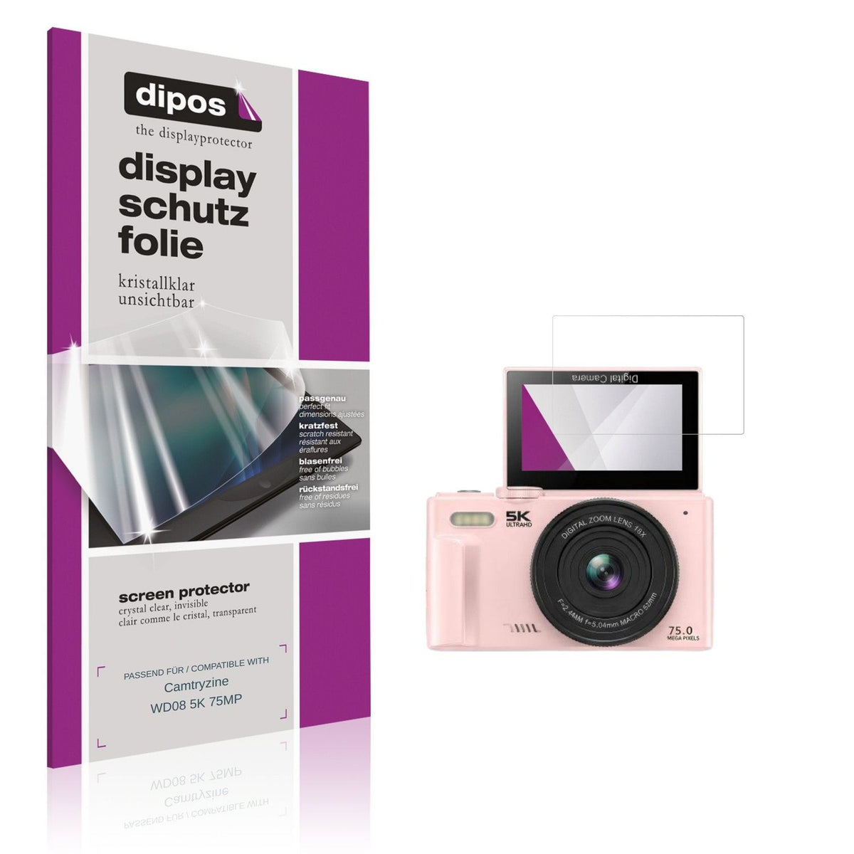 Displayschutz hergestellt in Deutschland, höchste Qualität made in Germany