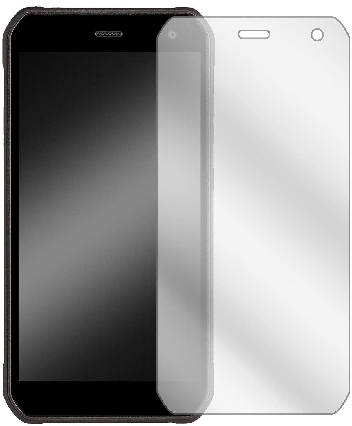 Klare Displayschutzfolie von dipos passend für Cyrus CS 40 Freestyle, präziser Zuschnitt und blasenfrei montiert