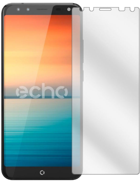 Klare Displayschutzfolie von dipos passend für Echo Horizon, präziser Zuschnitt und blasenfrei montiert