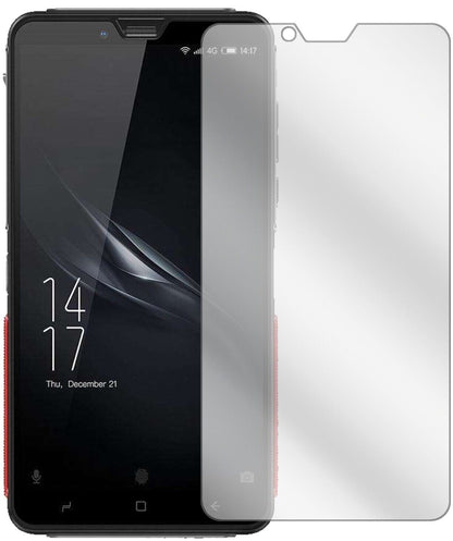 Klare Displayschutzfolie von dipos passend für Elephone Soldier, präziser Zuschnitt und blasenfrei montiert