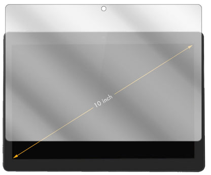 Klare Displayschutzfolie von dipos passend für Excelvan F888, präziser Zuschnitt und blasenfrei montiert