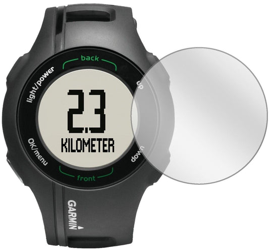 Klare Displayschutzfolie von dipos passend für Garmin Approach S1, präziser Zuschnitt und blasenfrei montiert