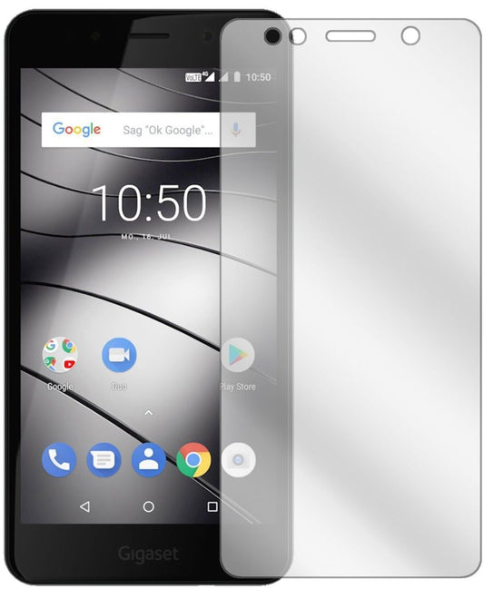 Klare Displayschutzfolie von dipos passend für Gigaset GS180, präziser Zuschnitt und blasenfrei montiert
