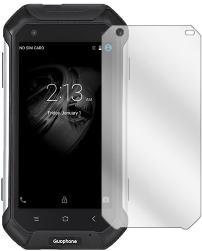 Klare Displayschutzfolie von dipos passend für Guophone V19, präziser Zuschnitt und blasenfrei montiert
