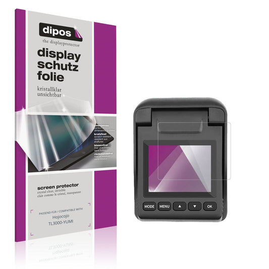 Klare Displayschutzfolie von dipos passend für Hojocojo TL3000-YUMI, präziser Zuschnitt und blasenfrei montiert