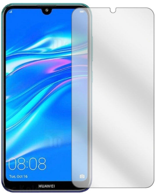 Klare Displayschutzfolie von dipos passend für Huawei Y7 Pro (2019), präziser Zuschnitt und blasenfrei montiert