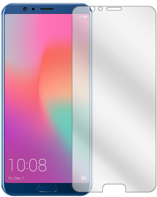Klare Displayschutzfolie von dipos passend für Huawei Honor View 10, präziser Zuschnitt und blasenfrei montiert
