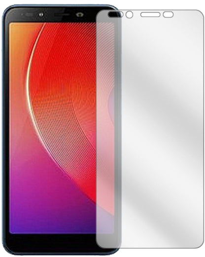 Klare Displayschutzfolie von dipos passend für Infinix Smart 2 Pro, präziser Zuschnitt und blasenfrei montiert