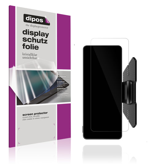 Klare Displayschutzfolie von dipos passend für Lamto RC06CHXXXX, präziser Zuschnitt und blasenfrei montiert