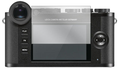 Klare Displayschutzfolie von dipos passend für Leica CL, präziser Zuschnitt und blasenfrei montiert