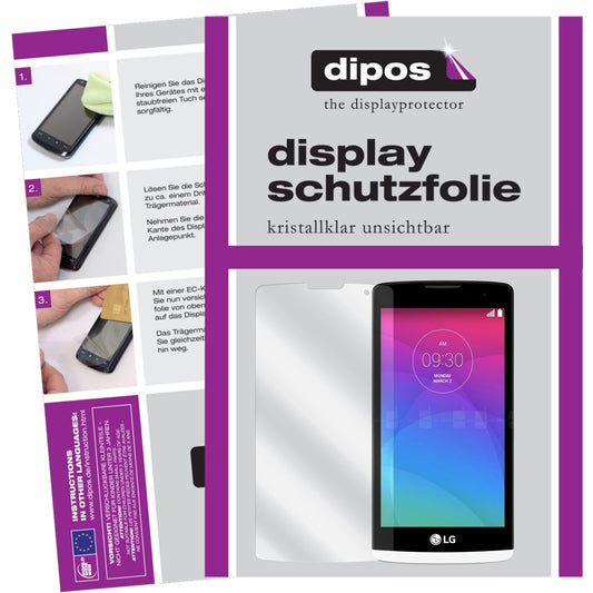 Klare Displayschutzfolie von dipos passend für Leon LG, präziser Zuschnitt und blasenfrei montiert