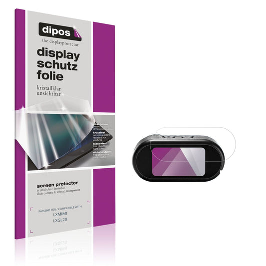 Klare Displayschutzfolie von dipos passend für LXMIMI LXGL20, präziser Zuschnitt und blasenfrei montiert