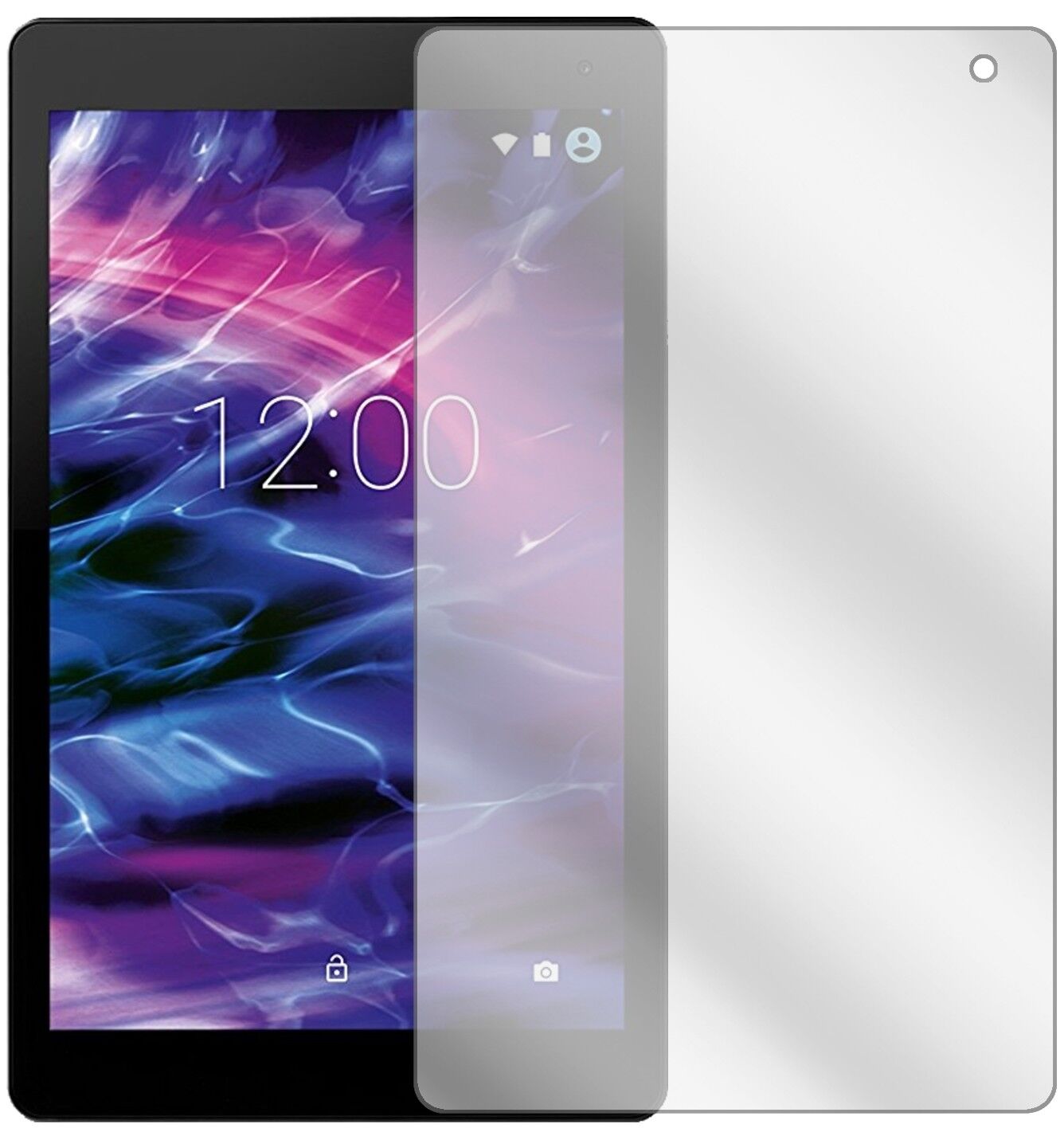Klare Displayschutzfolie von dipos passend für Medion Lifetab P10601, präziser Zuschnitt und blasenfrei montiert