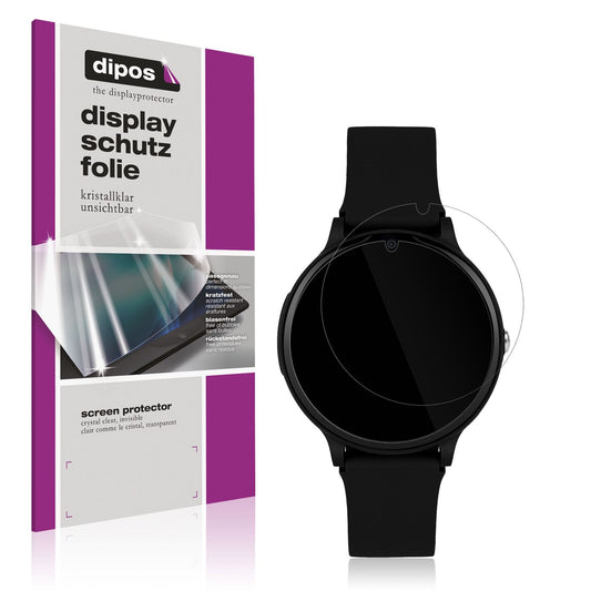 Klare Displayschutzfolie von dipos passend für One2Track Connect One, präziser Zuschnitt und blasenfrei montiert