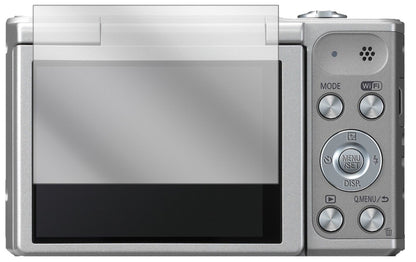 Klare Displayschutzfolie von dipos passend für Panasonic Lumix DMC-SZ10, präziser Zuschnitt und blasenfrei montiert