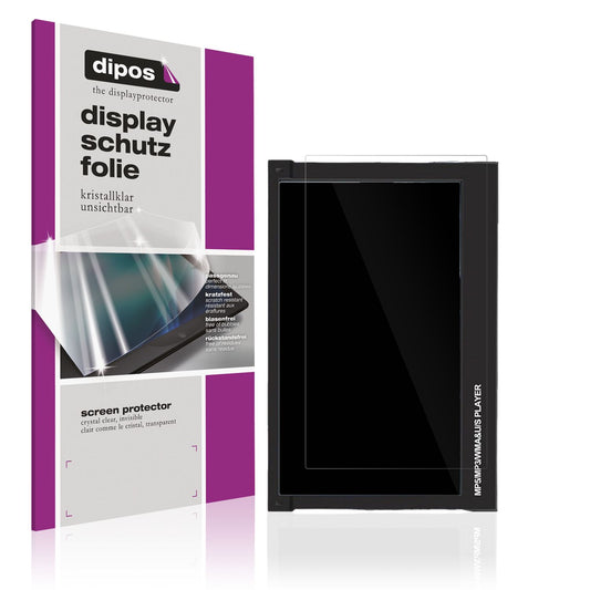 Klare Displayschutzfolie von dipos passend für Sixwin P5 7 Zoll, präziser Zuschnitt und blasenfrei montiert