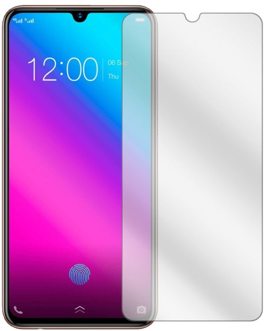 Klare Displayschutzfolie von dipos passend für Vivo Y97, präziser Zuschnitt und blasenfrei montiert