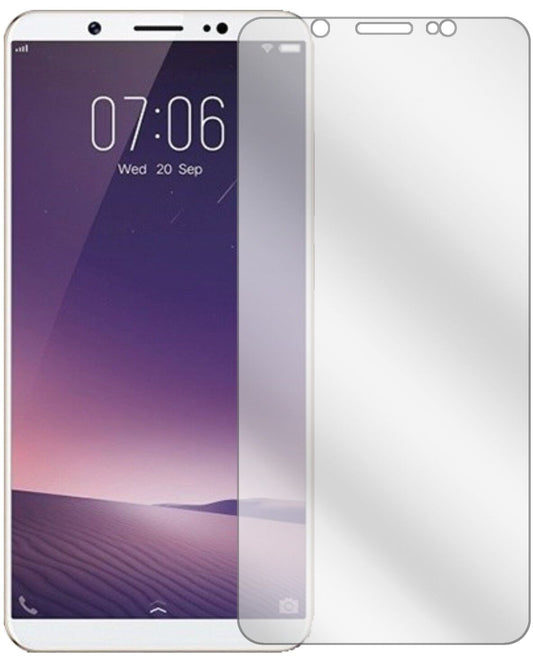 Klare Displayschutzfolie von dipos passend für Vivo Z10, präziser Zuschnitt und blasenfrei montiert