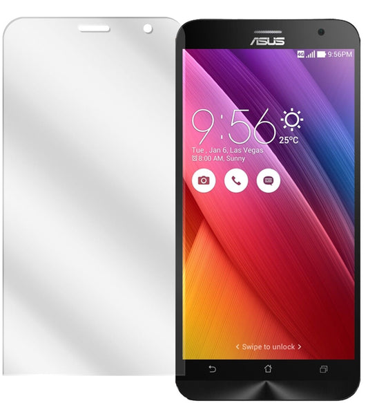 Klare Displayschutzfolie von dipos passend für ZenFone 2 / 2 Deluxe Asus, präziser Zuschnitt und blasenfrei montiert