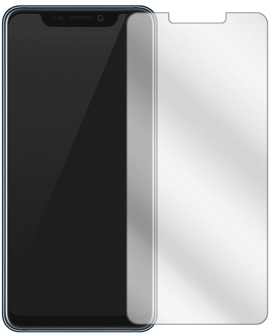 Klare Displayschutzfolie von dipos passend für ZTE Axon 9 Pro, präziser Zuschnitt und blasenfrei montiert