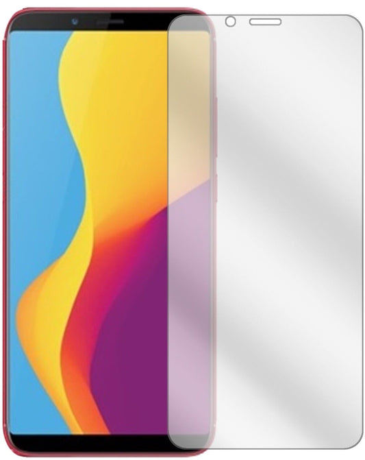 Klare Displayschutzfolie von dipos passend für ZTE Nubia V18, präziser Zuschnitt und blasenfrei montiert