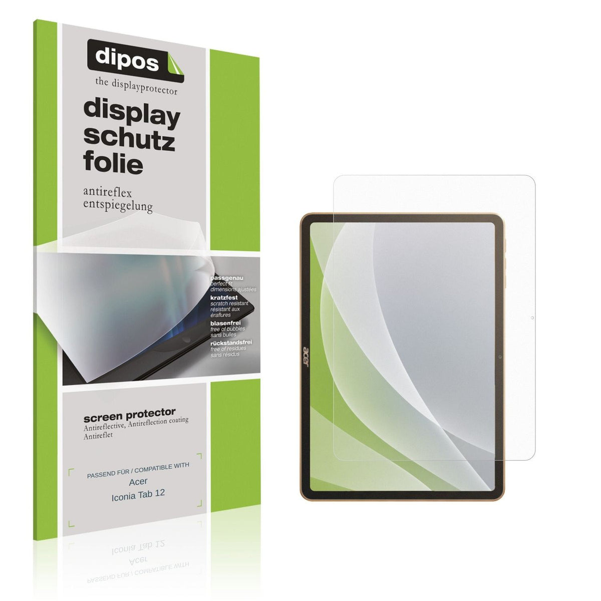 Displayschutz hergestellt in Deutschland, höchste Qualität made in Germany