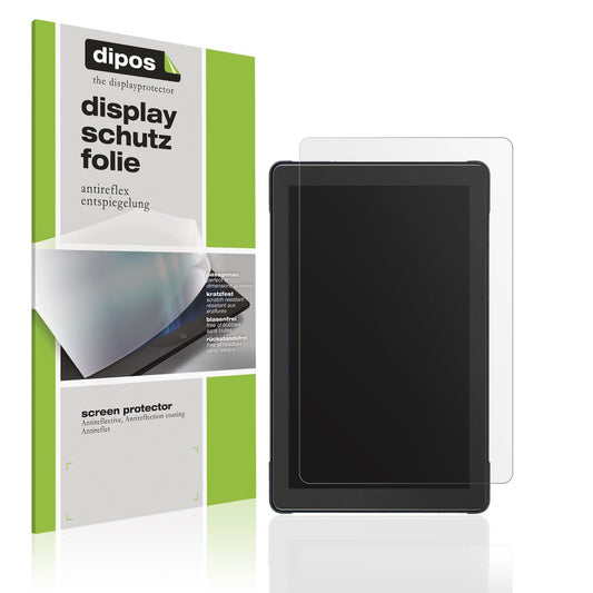 Matte Displayschutzfolie von dipos passend für Airpuxem Motorrad Carplay 7 Zoll, präziser Zuschnitt und blasenfrei montiert